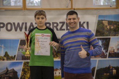 Mistrzostwa Powiatu Brzeskiego w Tenisie Stołowym Indywidualnym - Czchów, 14.03.2023r.