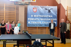 II Mistrzostwa Powiatu Brzeskiego w Tenisie Stołowym