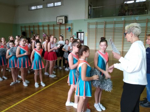 Zawody powiatowe Cheerleaders