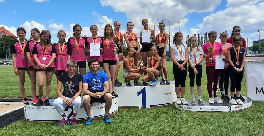 Lekkoatletycznych medali ciąg dalszy